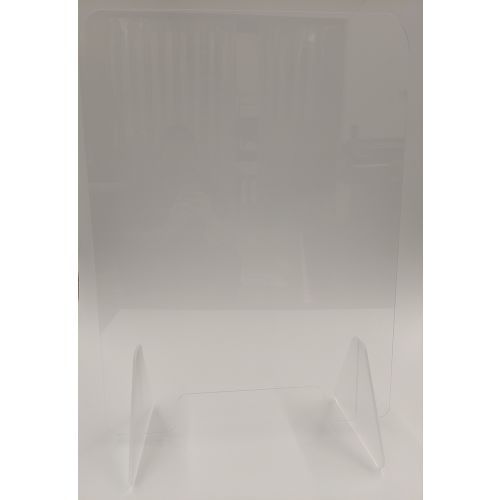 Portable Acrylic Safety Barrier, 23 in x 32 in